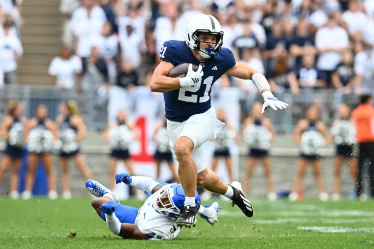 No. 14 Penn State defeats Buffalo in a rout at home 55-13